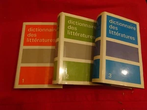PHILIPPE VAN TIEGHEM PIERRE JOSSER- Dictionnaire des littératures 3 tomes. - Picture 1 of 12