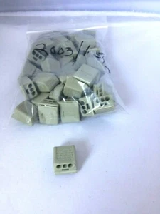 KLEINHUIS 2003/1.5/3 P-NUT PUSH IN WIRE CONNECTOR P-NUT GREY BAG OF 50PC - Picture 1 of 1