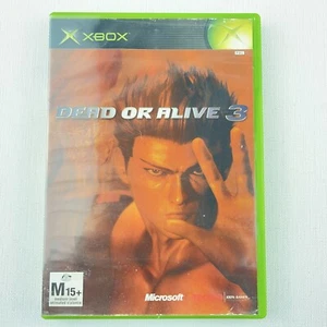 Dead Or Alive 3 Three III DOA Original Microsoft Xbox Video Game PAL *WTR DAMAGE - Picture 1 of 12