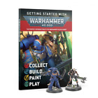 Getting Started with Warhammer 40K Space Marines Necron Book NEW