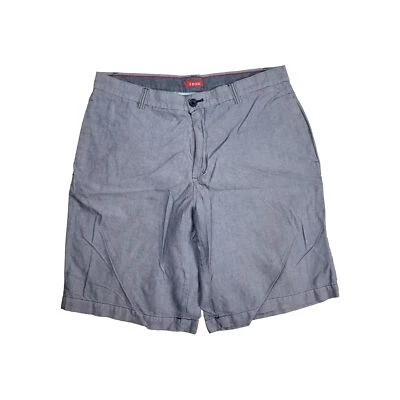 Pantalones Cortos Para Hombre Izod Talla 34 Frente Plano Chino Medianoche Foto 1 de 4
