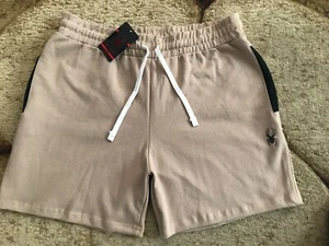 Spyder Loungewear elastische Taille Sweatshorts Herren Größe XL khaki neu mit Etikett $ 55,00 - Bild 1 von 5