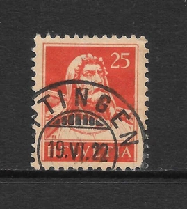 SWITZERLAND SCOTT 177 USADO EN MUY BUEN ESTADO - 1921 25c EDICIÓN BERMILION/BUFF - WILLIAM TELL - Imagen 1 de 2