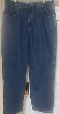 Red Head Men’s Loose Cut Straight Leg Medium Wash Blue Jeans 36/32 NWT! - Image 1 of 4