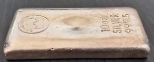 Regal Metals 10 ounce silver (.9995) Bullion Ingot Bar - Picture 1 of 5