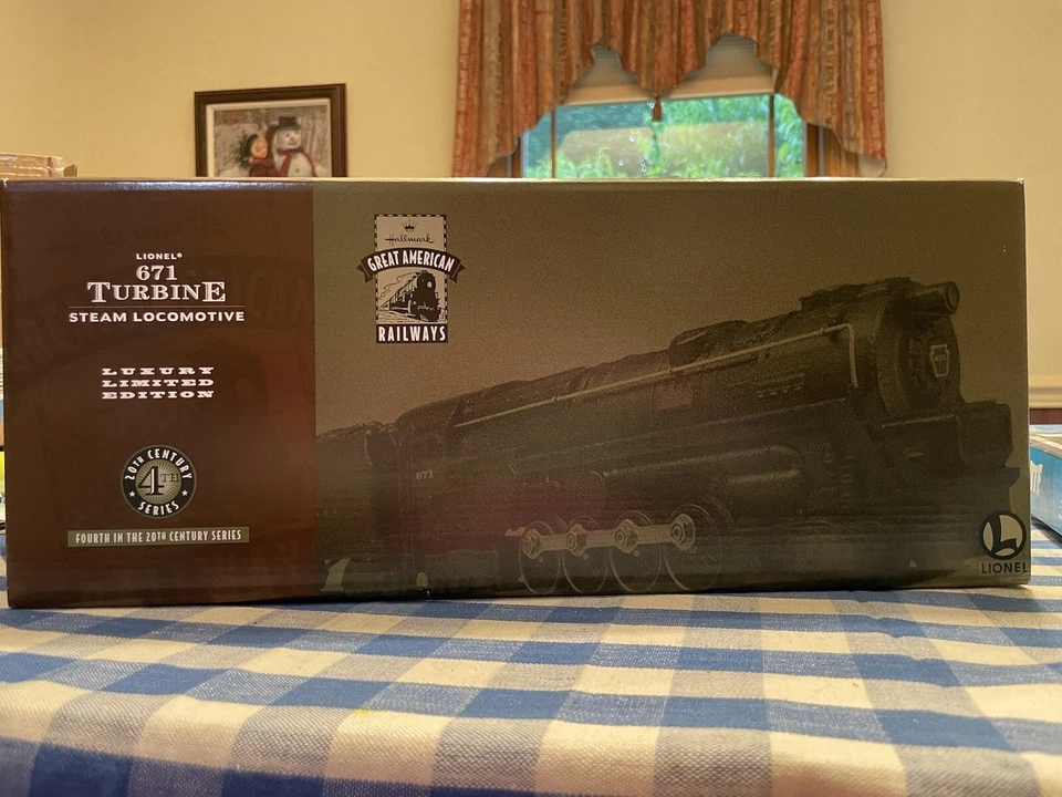 Hallmark Lionel 671 Turbine Steam Locomotive 20th Century 4th Series HO