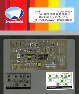 Dream Models 1/48 MCDONNELL DOUGLAS EA-16G PROWLER Photo Etch Detail Set - Picture 1 of 2