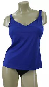 KECHIKA BADEMODE NEU MIT ETIKETT DAMEN D & DD CUP TANKINI DARK ROYAL NEU MIT ETIKETT - Bild 1 von 7