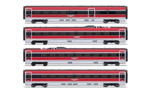 ARNOLD HN3513 FS Trenitalia “Frecciarossa 1000” SET 4 CARROZZE Scala N 1/160 - Picture 1 of 1