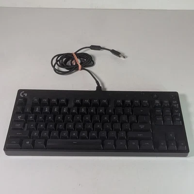 Logitech Pro Y-U0031 Wired Gaming Keyboard - Black  - Image 1 of 4