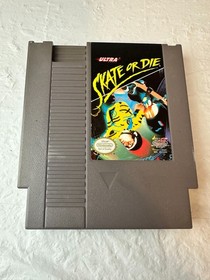 Cartuccia gioco vintage Skate or Die per console Nintendo Nes videogioco autentico