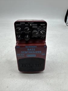 Pedal de guitarra sintetizador de bajo Behringer BSY600. 18 - Imagen 1 de 6