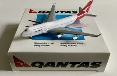 HERPA WINGS 1/500 QANTAS BOEING 747-400 - Image 1 of 2