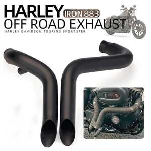 Motorcycle Exhaust Escape Sportster Motorcycle Exhaust XL883 Elbow Bike For Soft - Picture 1 of 10