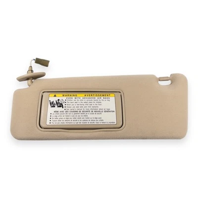 2002-2006 Lexus ES300 ES330 Driver Left Side Sun Visor Tan Cloth Lighted - Image 1 of 4