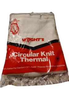 Vintage NOS Wrights Mens Thermal Bottom USA Made Large XL  - Picture 1 of 2