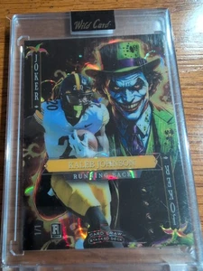 2025 Wild Card Nat'l Exclusive Joker's Wild Kaleb Johnson Rookie 1/1 🔥 - Bild 1 von 3