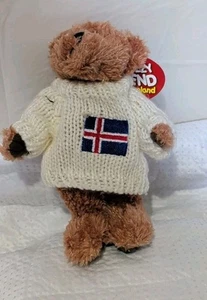 OSO DE PELUCHE ISLANDÉS JUGUETE Coleccionable Suave Marrón Peluche SolarFilma Islandia 7" - Imagen 1 de 4
