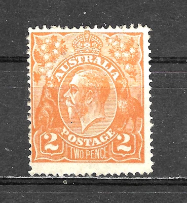 Australia 1920 Definitives 2d Brown-orange MH  AUT043 - Image 1 of 2
