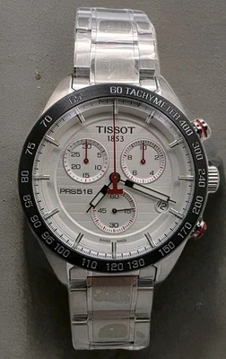 Tissot PRS 516 Quartz Chronograph Watch T100.417.11.031.00 - Image 1 of 4