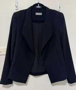 Jacqui E Jacket / Blazer Size 6 Black Used - Picture 1 of 4