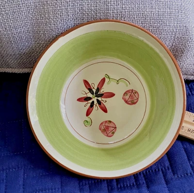 Vntg Stangl Pottery Carnival 1 Soup, Cereal or Desert Bowl Terra Cotta Trenton - Image 1 of 4