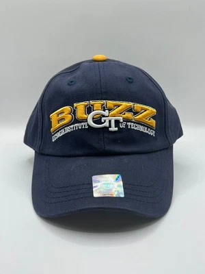 Gorra de béisbol Georgia Tech amarilla para niños pequeños azul marino dorado zumbido NCAA Foto 1 de 4