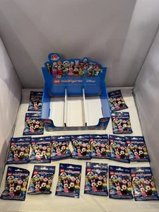 LEGO 71012 DISNEY SERIES 1 MINIFIGURES DISPLAY BOX OF X17 RANDOM BLIND PACKS - Picture 1 of 16