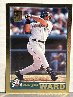 2001 Topps Baseball gold parallel /2001 complete your set 1-100 you pick - Image 1 of 2