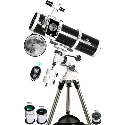 Telescope 130EQ Professional Astronomical Reflector Telescope Reflex Scope — 第 1/4 张图片