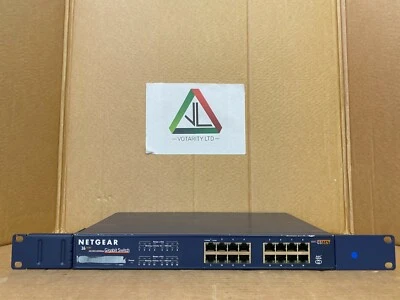 Netgear ProSafe GS516T + Brackets Netgear GS516T 16-Port Gigabit Switch -Inc VAT - Image 1 of 4