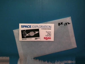 Folleto de estampillas de Estados Unidos - #BK192 - Exploración espacial - 29 centavos - Imagen 1 de 1