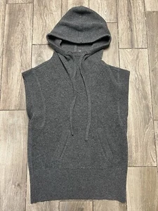 Isabel Marant Etoile Mujer Sudadera con Capucha Sin Mangas Lana Gris Talla 4 Nueva con Etiquetas Precio de venta sugerido por el fabricante $670 - Imagen 1 de 5