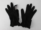 Schwarze Stoff Handschuhe wohl 1920er Jahre