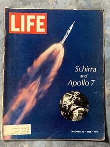LIFE Magazine~ October 25,1968~ Schirra and Apollo 7 - Picture 1 of 2
