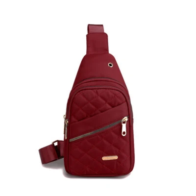 Hombres Mujeres Bandolera Bandolera Bolso de Mano Bolso de Pecho Paquete de Hombro Mochila Deportiva Foto 1 de 4