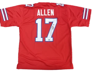 Josh Allen signierte Rechnungen Trikot Beckett COA - Bild 1 von 2