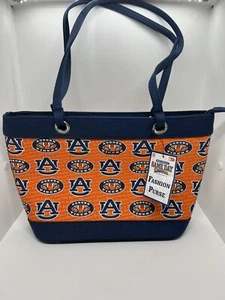 Auburn University Tigers Double Strap Purse Handbag NEW Game Day Outfitters - Picture 1 of 7