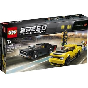  NEW LEGO SPEED CHAMPIONS 75893 2018 DODGE CHALLENGER CAR DEMON 1970 CHARGE 