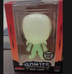HOMIES BIG HEADZ GLOW IN THE DARK RARE Collectables Big Loco - Picture 1 of 1