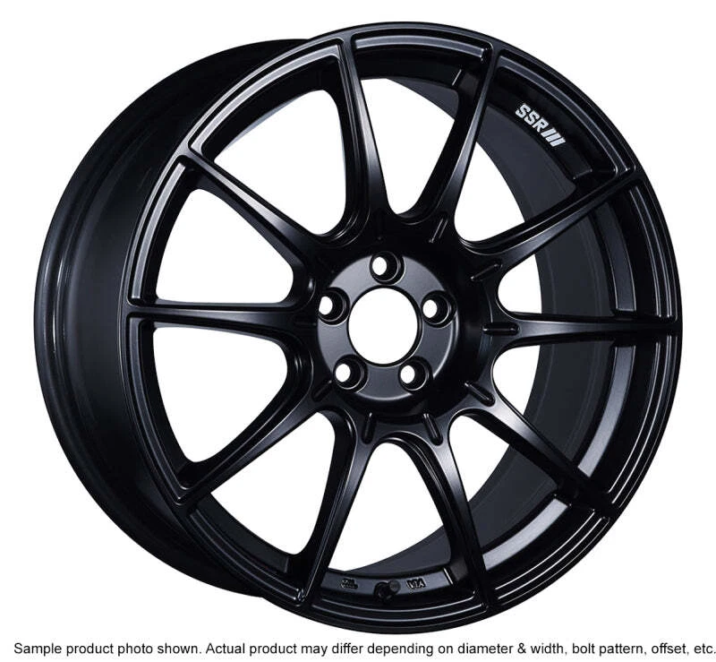 SSR GTX01 18x9.5 5x114.3 40mm Offset Flat Black Wheel - Image 1 of 1