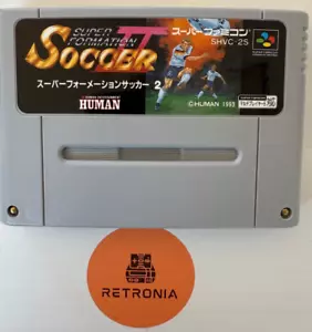 Super Formation Soccer II 2 Super Nintendo Famicom SNES Spielkassette NTSC-J - Bild 1 von 2