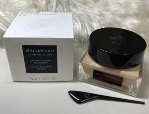 Shu Uemura Unlimited Care Serum-in Cream Foundation-Face Luxury Makeup-Full Size - Picture 1 of 15