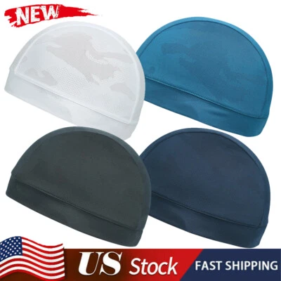 Cooling Sweat Wicking Durag Headwear Skull Cap Doo Dorag Bandana Beanie Hat Wrap - Image 1 of 4