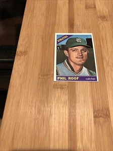 1966 Topps # 382Phil Roof Vg/Ex - Picture 1 of 4