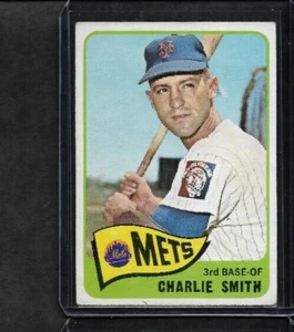 1965 Topps #22 Charlie Smith Mets EX+ - Picture 1 of 2