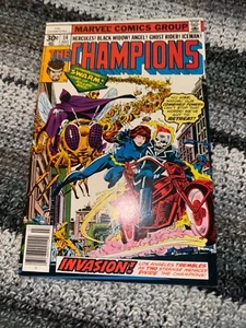 CHAMPIONS #14 (1977) - 9.0 VERY FINE/NEAR MINT (MARVEL) - Picture 1 of 5