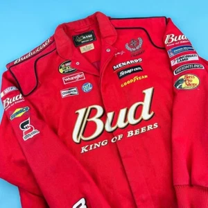 RARE Vintage Budweiser x NASCAR Jacket by Chase Authentics, Size XL (JKT196) - Picture 1 of 4