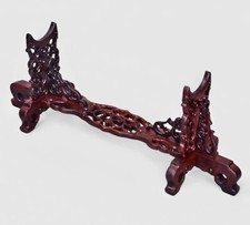 wood Samurai Sword Knife Dagger Gun Display Rack Holder Stand Base