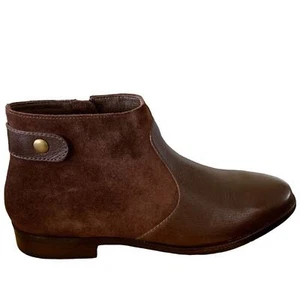 J Jill booties ankle boots suede and smooth leather. Size zip Size 9.5 - Picture 1 of 11